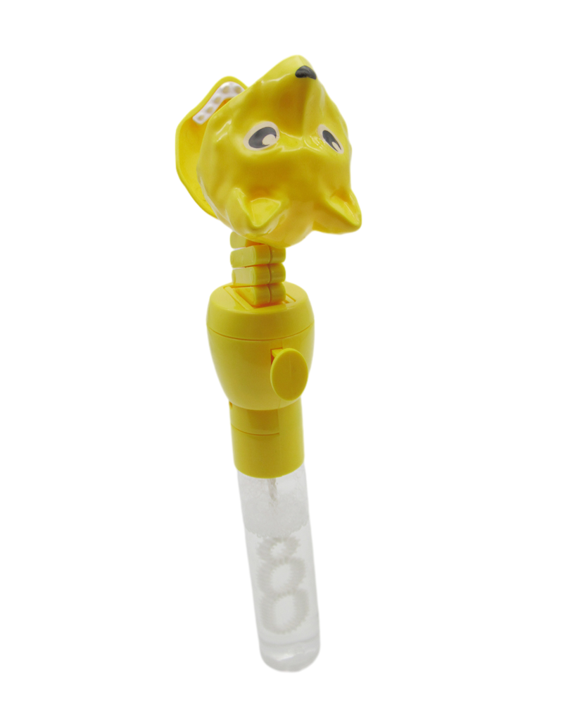 bubble toy with fox grabber